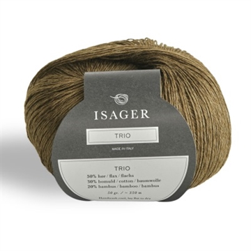 Isager Trio 1-Khaki